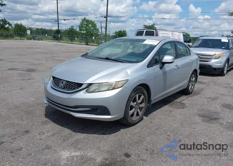 2013 Honda Civic Lx из США, поврежденный, VIN 19XFB2F56DE005607